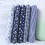 Cotton Fabric Squares Floral Print 50x50cm 5-Pack 6