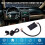 4X Autoradio-Audioadapter  AUX-Kabel Microfoon Handsfree Muziekinterface Discbox voor  Camry  RAV4 1