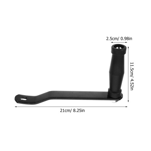 Winch Handle Comfortable Black 21.0 x 11.5 x 2.5 cm 1