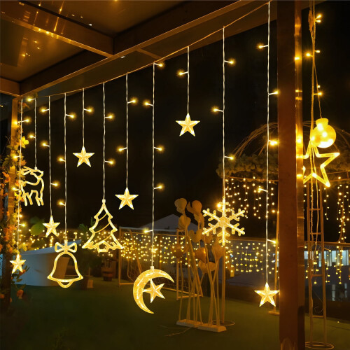 Scidweet Fairy String Lights 11.5FT Warm White 8 Modes 1