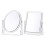 NICEXMAS Clear Polishing Vanity Mirror 2 pcs 8