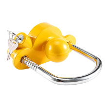 Universal Trailer Coupler Hitch Lock Tow Security Anti-Theft Adjustable Heavy Duty Vehicle Truck Lorry Caravan