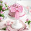 Pink Oversized Bow Cake Topper EVA Ribbon 1 Piece 7