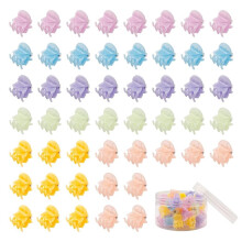 Mini Hair Claw Clips Bangs Grip 70 PCS Multicolor