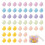 Mini Hair Claw Clips Bangs Grip 70 PCS Multicolor 1