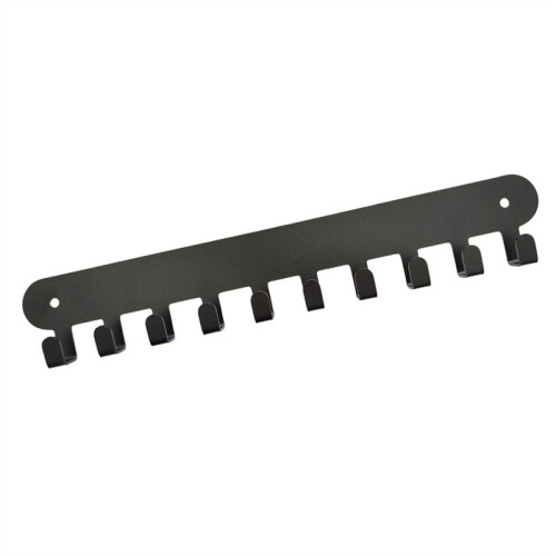 Iron Towel Hook Wall-Mounted Key and Coat Hook Multi-Function Metal Storage Rack Storage Rack 10 Hooks
