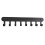 Iron Towel Hook Wall-Mounted Key and Coat Hook Multi-Function Metal Storage Rack Storage Rack 8 Hooks 1
