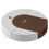 Automatic Mopping Robot Vacuum Cleaner  Home Sweeping Wet and Dry Ultra-Thin Cleaning Machine Brown 1