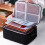 Important File Pocket Holder,Document Organizer Box,Oxford Waterproof Document Storage Bag with Safe Code Lock (Black) 9