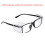Glasses Shield Protectors Plastic Compact 4-Hole or 2-Hole 8