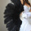 Black Ostrich Feathers Home Wedding Decoration 1 Pc 4