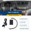 4X Autoradio-Audioadapter  AUX-Kabel Microfoon Handsfree Muziekinterface Discbox voor  Camry  RAV4 4