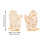 Insulated Oven Gloves for Kitchen Baking, Multicolor 1