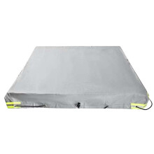 Oxford Waterproof Trailer Cover Heavy Duty 214x122x13cm Gray