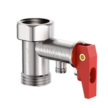Brass Safety Valve for Water Heater 1/2 Inch