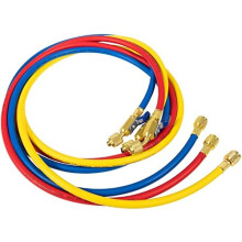 29986 Plus II HVAC Hose with Ball Valve 72in 1/4in Flare