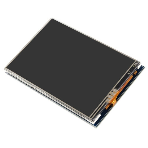 3,5 Inch Touchscreen voor Raspberry Pi Generation 4B Zero2W/3B/4B -Compatibel 320x480 Resistief Scherm
