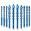 10Pcs Crooked  Eccentric Drill 10-Piece Multi-Purpose Drill Set, Focused  Glass Concrete, for Ceramics, Brick 1