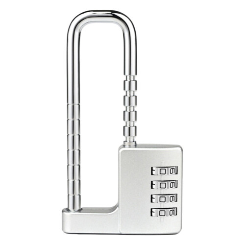 U-Shaped Combination Padlock 4-Digit Adjustable