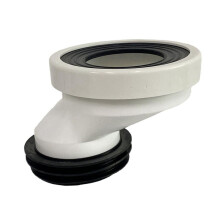 Connecteur de de Toilette Décalé, Levier de Vitesse pour Systèmes de Drainage de Plomberie, Décalage 5 cm
