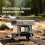 Portabel Utomhus Camping  Rökelsebrännare Ved Ornament Observera Eld Kolförråd Aromaterapi 3