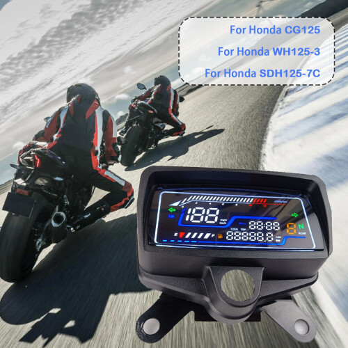 Motorcycle Tachometer Speedometer Gauge Cluster for Honda 1