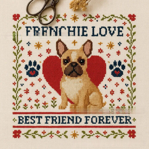Embroidery Kit for Beginners Stamped Counted Cross Stitch