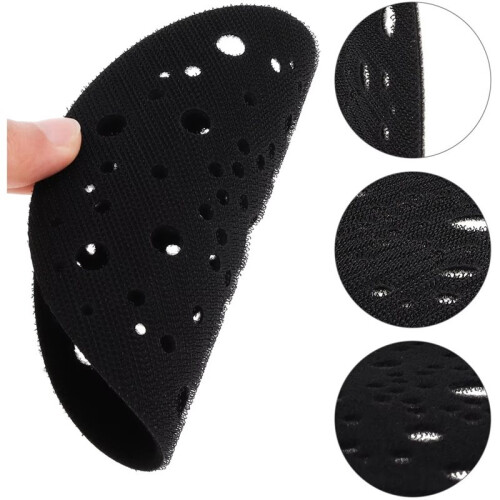 2pcs 6 Inch(150mm) Ultra-Thin Surface-Protection Interface Pad for Sanding Pads and Hook&Loop Sanding Discs 2