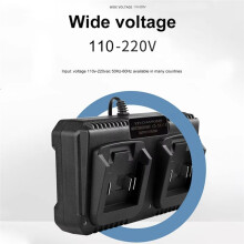 Dual- Li-Ion Battery Charger for 18V Lithium Battery BL1830 for Hong Song FoGo ZhiPu JiangMi US