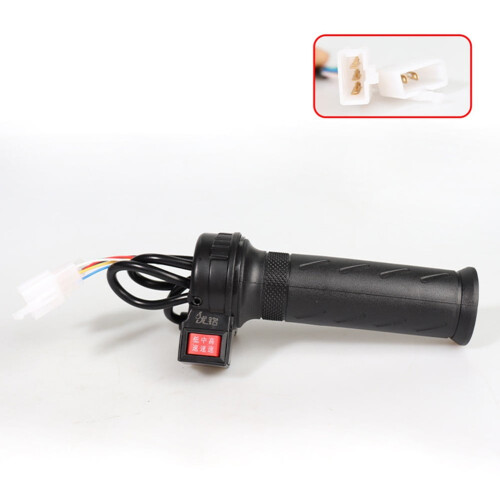 Electric Bicycle Twist Throttle with Three-Speed Control