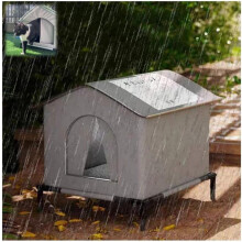 Outdoor Cat House Winter Waterproof Insulated Large
