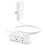 Flat Extension Cord 15FT with 6 Outlets 3 USB 2000J Surge 8