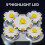 LED Flashlight Outdoor Camping 3 Modes Dimmable Torch 8