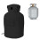 Propane Tank Cover Black 20LB Ventilated with Handles 1
