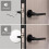 - 3.14" White Door Stoppers for Wall (8 Pack),Wall Protector & Shock-Absorbent Protectors From Door Knobs 4