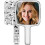 Handheld Mirror Silver Square 4 x 7 inches 1