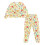 Women's Floral Print Pajama Set Long Sleeve 2 Piece Soft 1