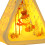 Christmas Triangle Lantern with LED Lights White Snowman 8