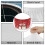 Waterproof Car Hood Cover Snowman Print Stretch Polyester 6