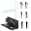 Wall Mount Bracket for PS5 Pro Console Wall Mount Organizer for PS5 Game Console Universal Wall Storage Rack Black 2