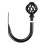 Metal Curtain Holdbacks Golden Wall-Mounted Tie Back Hooks 5