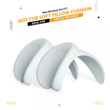 New Bestway Lay-Z-Spa Hot Tub Soft Set of 2 Head Rest Neck Bath Pillow Cushion