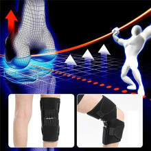 Knee Support Medical Power Lift Knee Weakly Brace Joint Support Spring Stabilizer Gym Sports Heath Care Leg Stretcher