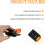 Tool Belt Clip Replacement for TOU-CT Models TOU-CT-150 TB-CT-150SP ClipTech Pouches 1