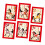 Red Envelopes with Cartoon Horse Designs 6-Pack 1
