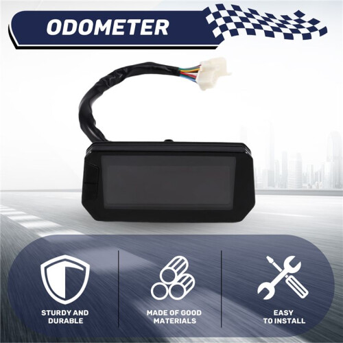 LCD-Anzeigeinstrument Tachometer für Motorrad/Elektroroller-Controller 2