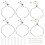 10PCS Engraving Bracelets Blanks Stainless Steel Adjustable Bracelet Kit Engravable Rectangle Charm Bracelets,A 2