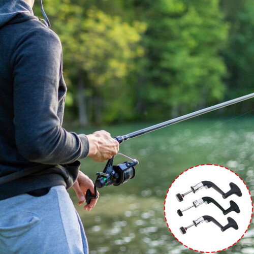 Fishing Reel Handle Replacement Semi-Metal Grip 1