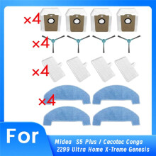 For Midea S5 / Cecotec Conga 2299 Ultra Home X-Treme Vacuum Cleaner Accessories Ultra Durable Accessories