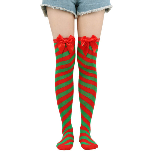 Women's Wine Christmas OTK Socks Polyester One Size 1